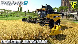 START FROM SCRATCH in FARMING SIMULATOR 22 [upl. by Kieryt]