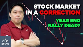 Stock Market in a Correction Year End Rally Dead [upl. by Burke990]