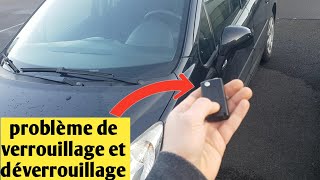 Tuto réparation le problème de verrouillage et déverrouillage sur la peugeot HDI الحل [upl. by Adan]