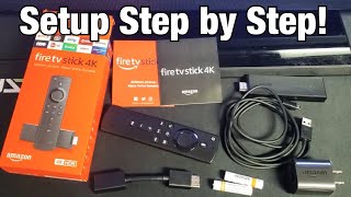 Fire TV Stick 4K How to Setup Step by Step  Tips [upl. by Tips]