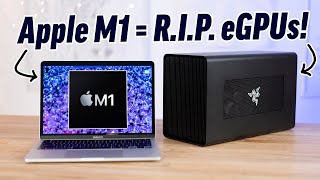 How Apples M1 Macs KILLED the Future of eGPUs RIP [upl. by Durrej]