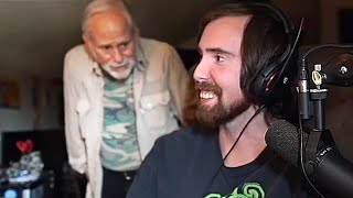 Asmongold Gets a Surprise Visit From His Dad [upl. by Drahnreb]