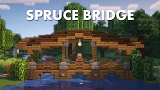 Minecraft  How to build a Bridge [upl. by Olli781]