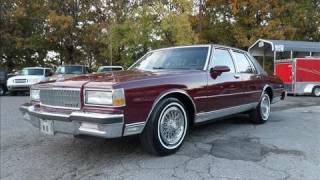 1989 Chevrolet Caprice Classic Brougham Start Up Exhaust and In Depth Tour [upl. by Samuela]