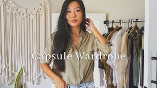 How to Build Your Perfect Capsule Wardrobe  Minimalist Fashion [upl. by Eilram]