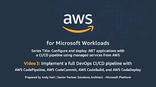 Part 3 CICD Pipeline with AWS CodePipeline AWS CodeCommit AWS CodeBuild and AWS CodeDeploy [upl. by Tandi]