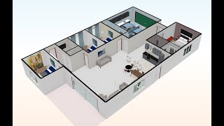 Floor planner  4 bed room house [upl. by Katha382]