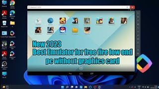 Leapdroid Best Emulator For Free Fire Low End PC Without Graphics Card [upl. by Coffey]