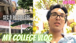 My College Vlog  PG Sec 9 College  Gurugram University  LD Great Vlogs [upl. by Ennairda]