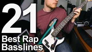 21 Best Rap Basslines [upl. by Washburn]