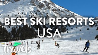 Top 10 Ski Resorts in the US  MojoTravels [upl. by Nniuq]