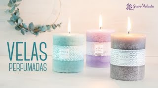 Velas aromaticas cilindricas [upl. by Refinaj]