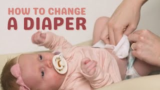 How to Change a Babys Diaper [upl. by Lapo]