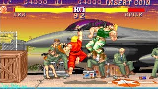 Street Fighter 2 Champion Edition  Ken Arcade Hardest [upl. by Emirak755]