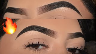 Updated Eyebrow Tutorial IG Brows  Anastasia Beverly Hills Dipbrow Pomade [upl. by Garap66]