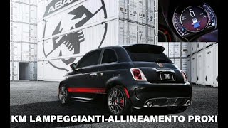 RESET KM LAMPEGGIO Fiat 500 Reset Procedura Regolazione Diagnosi Proxi [upl. by Grath]