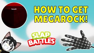 How To Get The MEGAROCK GLOVE  Roblox Slap Battles [upl. by Regnij]