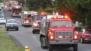 Englewood Block Party Fire Truck Parade 2019 [upl. by Miquela738]