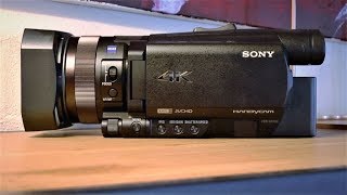 Sony FDR AX700  2019  Review [upl. by Clementi]