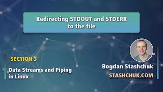 Linux Tutorial 17 Redirecting STDOUT and STDERR to the file [upl. by Evey823]