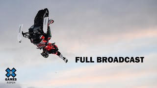 Snowmobile Freestyle FULL BROADCAST  X Games Aspen 2020 [upl. by Stead]