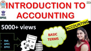 Lec1 Introduction To Accounting amp Basic Terms I JKSSB I I UPSC I JKSSB Finance Account Assistant I [upl. by Lubbock]