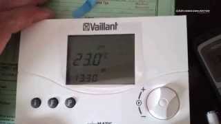 vailllant calorMATIC 230 240 240f Oda Termostatı [upl. by Coy321]