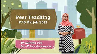 Peer Teaching Daring PPG Daljab 2021 [upl. by Urbain]