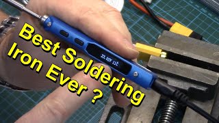 TS100 Soldering Iron Unboxing amp Review [upl. by Atazroglam]