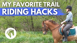 MY FAVORITE TRAIL RIDING HACKS [upl. by Cerelly]