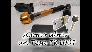 ¿Cómo abrir un tesa TK100 [upl. by Anairol]