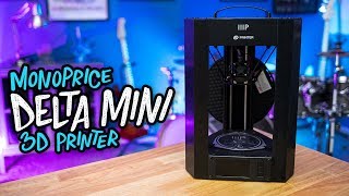 Monoprice Delta Mini 3D Printer Review Its an Odd One [upl. by Bendix]