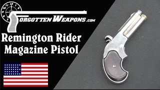 RemingtonRider Magazine Pistol [upl. by O'Hara]