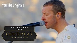 Coldplay  Cry Cry Cry Live in Jordan [upl. by Eirac330]