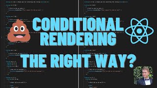 PLEASE Stop Doing Conditional Rendering Like This [upl. by Johathan]