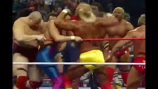 WWF 20 Man Battle Royal 1987 [upl. by Menendez]