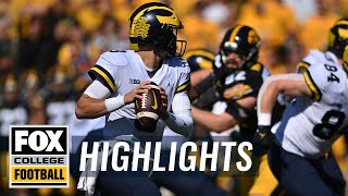 Michigan vs Iowa Highlights  CFB on FOX [upl. by Auston]