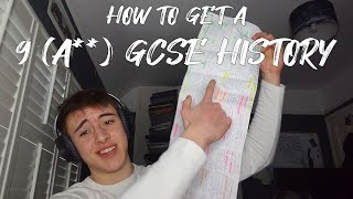 How To Get A 9 History GCSE [upl. by Ahsiekim420]