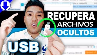 ✅ RECUPERAR ARCHIVOS OCULTOS USB  SOLUCIÓN 2023 [upl. by Hermosa]