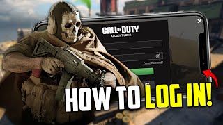 How to Login to Warzone Mobile  Fix Log in Issues [upl. by Robby]