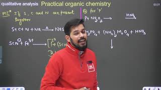 Practical Organic Chemistry pankaj sir [upl. by Zenas]