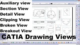 CATIA Drafting Tutorial for Beginners  2 [upl. by Brent545]