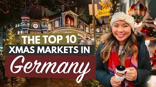 THE BEST CHRISTMAS MARKETS IN GERMANY  My Top 10 German Christmas Markets That You Must Visit [upl. by Enyehc]