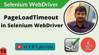 PageLoadTimeOut in Selenium WebDriver  Selenium Tutorial [upl. by Eilah]