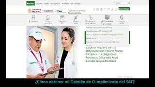 ¿Cómo descargar mi Opinion de Cumplimiento del SAT 2021 [upl. by Ahtinak708]