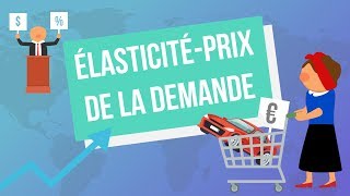 Lélasticitéprix de la demande [upl. by Anneg]