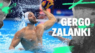 Gergo Zalanki  Total Waterpolo Player 2023 [upl. by Yecak]