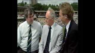 Johnners revenge on Aggers at Edgbaston 1993 [upl. by Berard]