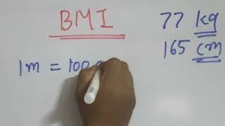 BMI  How to Calculate BMI [upl. by Pritchard]