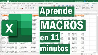 Aprende Macros en Excel en Menos de 11 Minutos [upl. by Borgeson]